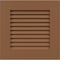 Ekena Millwork 12"W x 12"H True Fit PVC Louver Shutters Sample, Burnt Toffee SAMPLE-TFPLVBT - alternate 1